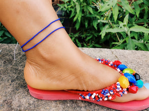 MULTI-WEAR HAND OR ANKLE BEADS UNISEX