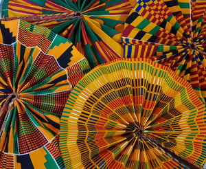 30 CUSTOM AFRICAN FANS