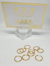 CLEAN COSMETICS GOLD BRAIDING HAIR RING