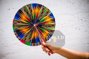 AZU MULTICOLOURED FAN