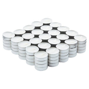 UNSCENTED TEALIGHTS 100 PACK